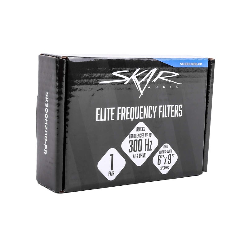 Skar Audio SK300HZBB-PR Elite Frequency Filters - Eliminates Frequencies 0-300 Hz at 4 Ohms - Pair - Image 5